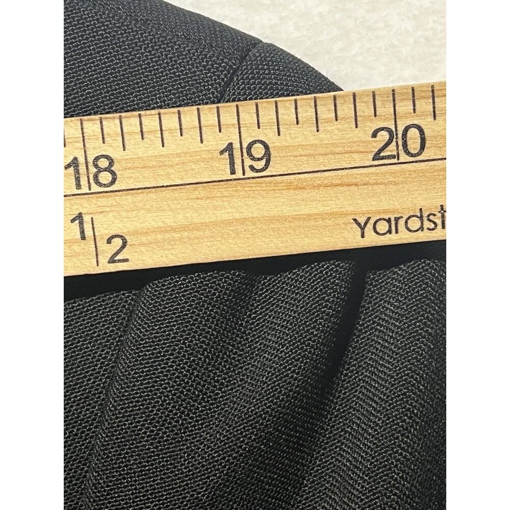 Vtg Wimbledon by Racquet Club 40R Black Gold Tone Buttons Patch Pockets Blazer - Picture 12 of 15